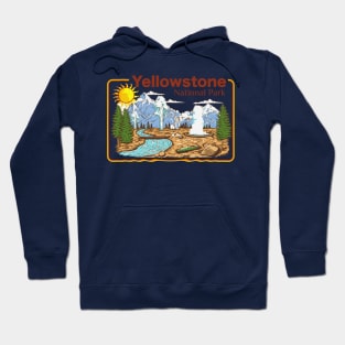 Unveiling Nature's Majesty: Journey Through Yellowstone National Park Hoodie